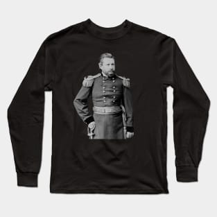 General Albert Myer Portrait - Signal Corps Founder Long Sleeve T-Shirt